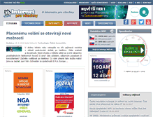 Tablet Screenshot of internetprovsechny.cz